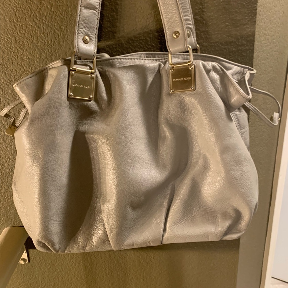 Michael Kors Silver Shoulder Bag
